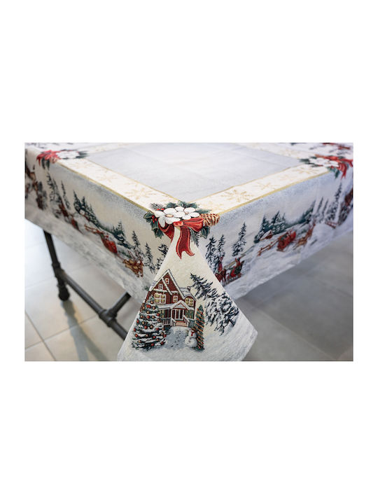 Mc Decor Χριστουγεννιάτικο Τραπεζομάντηλο 100x100εκ.