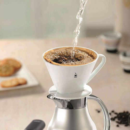 Gefu Coffee Dripper Κεραμικό Λευκό 140x145mm