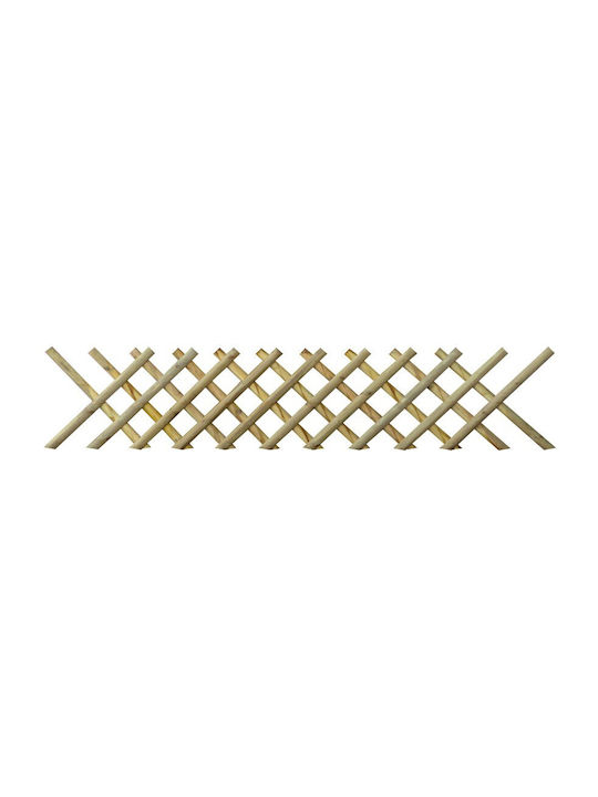 Wood Foldable Trellis Beige 100x100cm