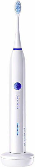 Curaprox Hydrosonic Easy Ηλεκτρική Οδοντόβουρτσα με Θήκη Ταξιδίου Λευκή