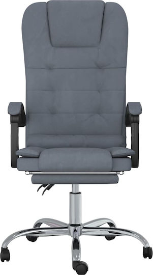 vidaXL vidaXL Bürostuhl Mit Neigen Dunkelgrau