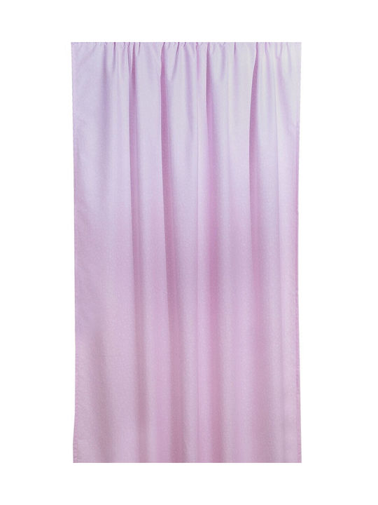 Viopros Perdea Cu Coafură Fiore Roz 140x270cm