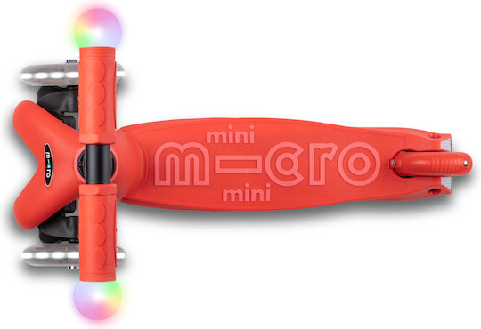 Micro Детски Ролер Mini2Grow 3 Колела със Седалка за 12 Месеца Червен