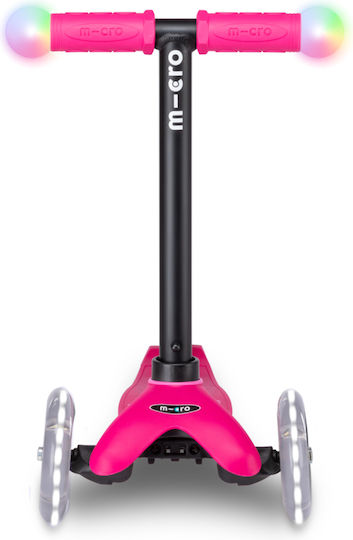 Micro Kids Scooter Foldable Mini2grow 3-Wheel with Seat for 12 Months Fuchsia