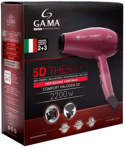 GA.MA Comfort Halogen 5D Ionic Сешоар с Дифузер 2200W