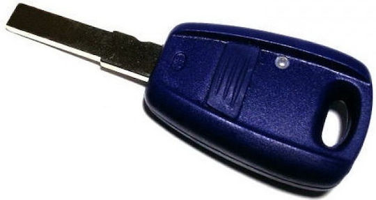Car Key Shell with Blade with 1 Button for Fiat and Lamp SIP22