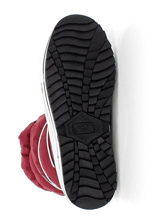 Snow Boots with Laces Anouka Burgundy ANOUKA-BORDEAUX