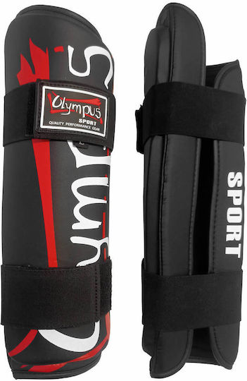 Olympus Sport Battle Shin Guards Adults Black