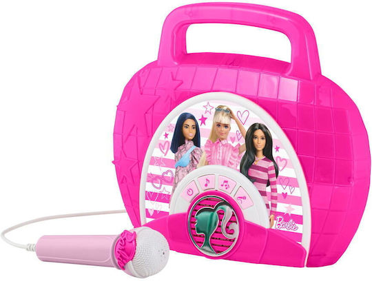 eKids Μικρόφωνο Καραόκε Barbie