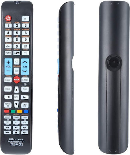 Huayu Universal Τηλεχειριστήριο RM-L1195+X για Τηλεοράσεις