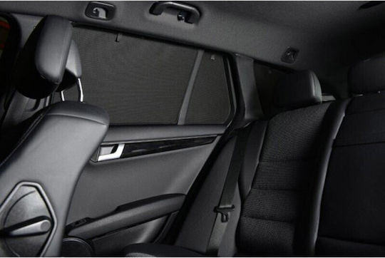 Novline Set of Front and Rear Mats 4pcs Tray Type for Opel Vectra 2002-2009 Black