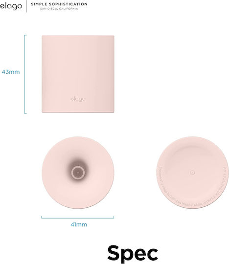 Elago Stylus Base for Apple Pencil in Lovely Pink color