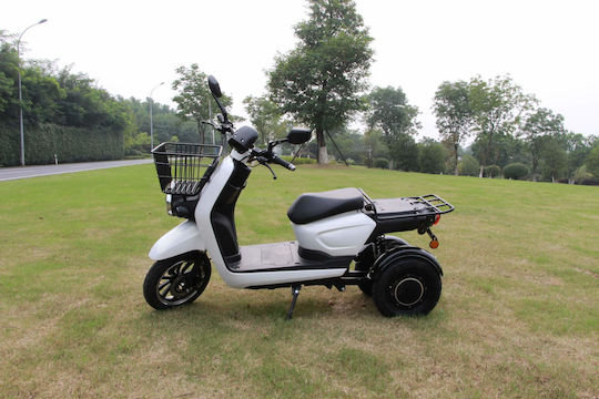 WheelnWater Storm Ηλεκτρικό Μηχανάκι Ισχύος 3000W 72V 100Ah Λευκό