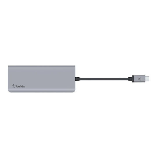 Belkin Connect USB-C Docking Station with HDMI 4K PD Ethernet Silver