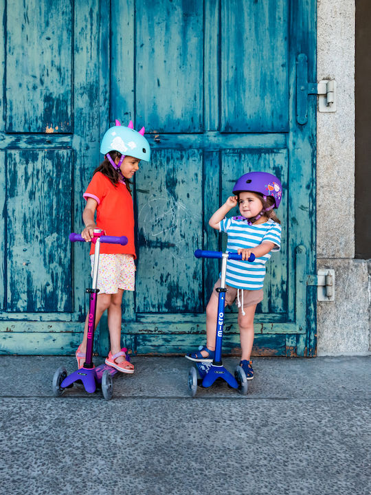 Micro Micro 3D Dragon Kids' Helmet for City Bike Green