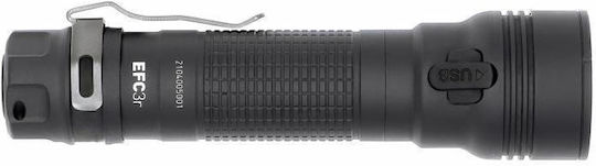 Walther Φακός LED IPX8 με Μέγιστη Φωτεινότητα 3000lm EFC3r