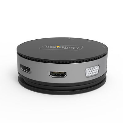StarTech USB-C Docking Station με HDMI/DisplayPort 4K Ethernet Μαύρο (DKT31CHDVCM)