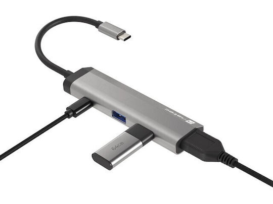 Natec Fowler Slim USB-C Docking Station mit HDMI 4K PD Gray