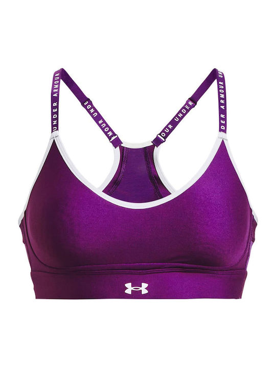 Infinity Covered Low Women's Sports Bra without Padding Purple