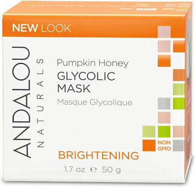 Andalou Pumpkin Honey Face Brightening Mask 50ml