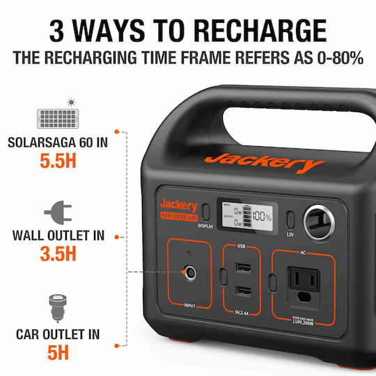 Jackery Explorer 240 Power Station 240Wh