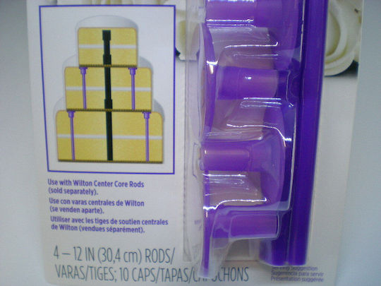 Wilton Cake supports Plastic 30x14cm 022.03.120 14pcs