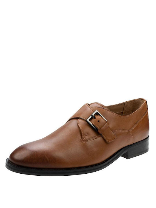 Ted Baker Julienn Men's Leather Monk Shoes Tabac Brown