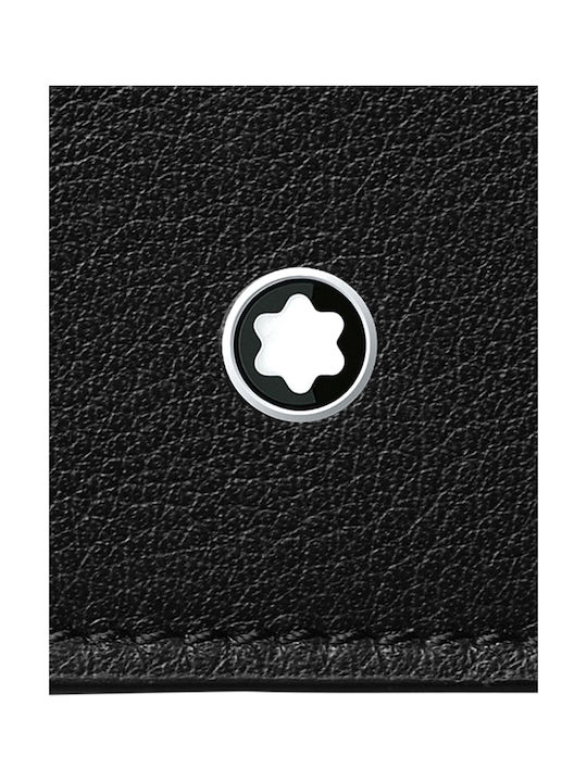 Mont Blanc Meisterstuck 6cc Men's Leather Card Wallet Black