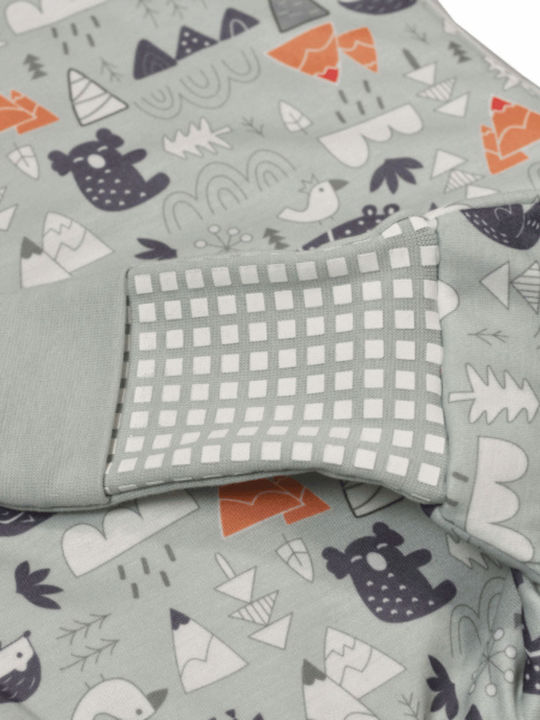 Tender Winter Sleeping Bag with Feet Flex 2.5 Tog mint with Detachable Sleeves