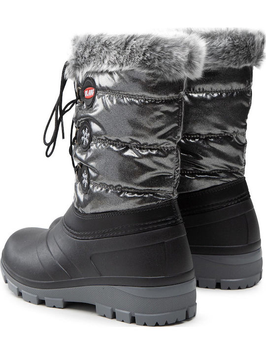 Patty Damenstiefel mit Pelz Antracite Ice