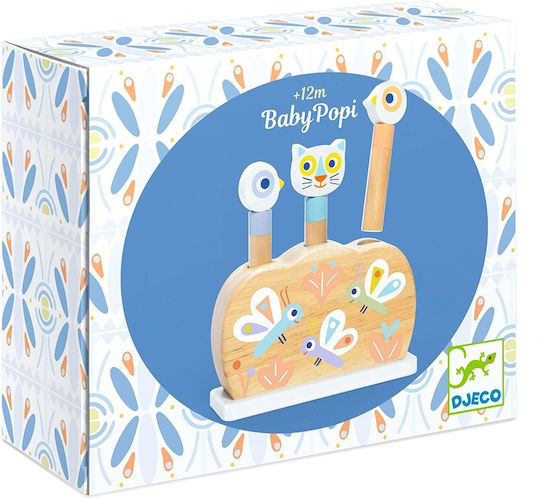 Djeco Shape Sorting Toy Little Animals made of Wood for 18++ Months