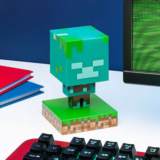Paladone Παιδικό Διακοσμητικό Φωτιστικό MINECRAFT Drowned Zombie Πράσινο