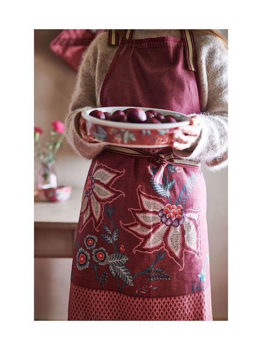 PiP Studio Flower Festival Ορθογώνιο Πυρίμαχο Σκεύος Κεραμικό 27.5x18.5x6.5cm