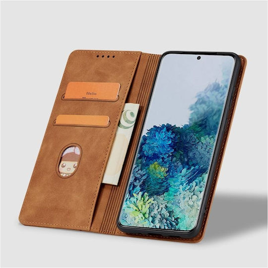 Bodycell Book Δερματίνης Καφέ (OnePlus Nord CE 2 Lite)