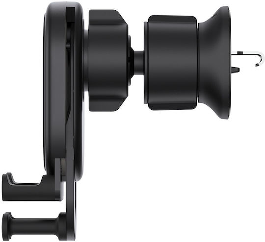 Baseus Car Mobile Mount with Adjustable Hooks and Wireless Charging Black SUWX030001