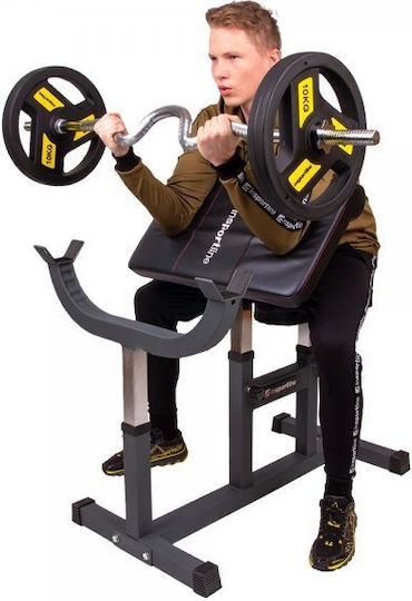 inSPORTline Arm Curl Bench LKC301 Ρυθμιζόμενος Πάγκος Γυμναστικής Δικεφάλων