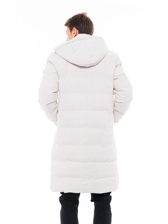 Splendid Men's Winter Jacket White