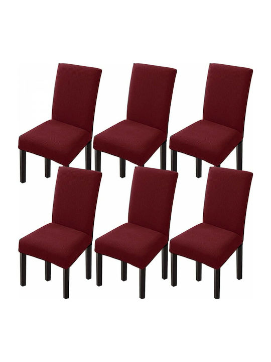Pop Elastic Cover for Chair Blue 6pcs KARE-POP-BLUE