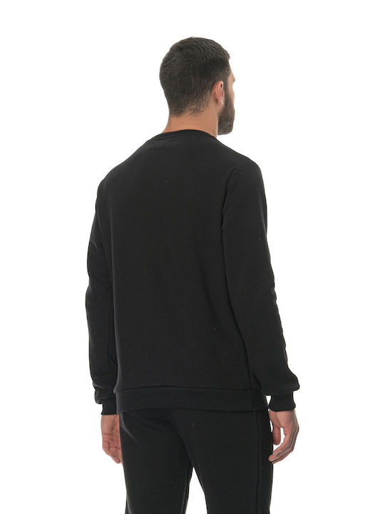 Athlos Sport Men's Sweatshirt with Pockets Black