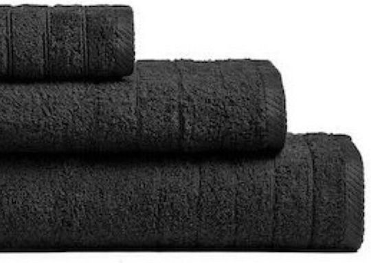 Melinen Hand Towel Premio 30x50cm Black Weight 600gr/m²