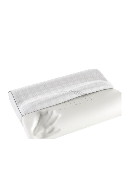 Magniflex Magniprotect Wave Bed Pillow Memory Foam Anatomic 43x60x11cm