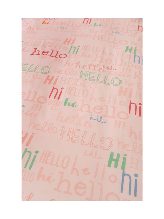 Viokarpet Sheet Set Single Cotton Hello 354 165x256cm 3pcs