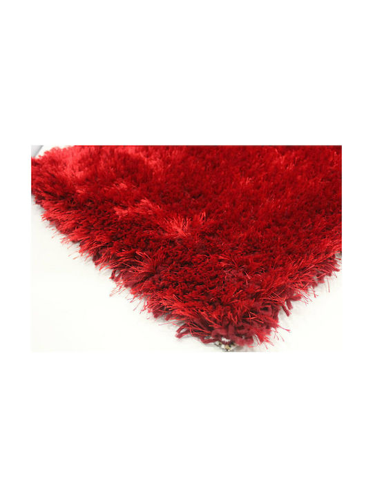 Koulis Carpets Beauty Σετ Shaggy Χαλιά Κρεβατοκάμαρας Red 100-012-003 3τμχ