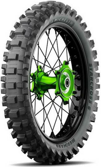 Michelin Starcross 6 120/80-19 63M TT Off-Road Motorradreifen Zurück Mittelschwer