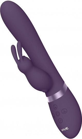 Vive Taka Vibrator Rabbit 21.3cm Purple