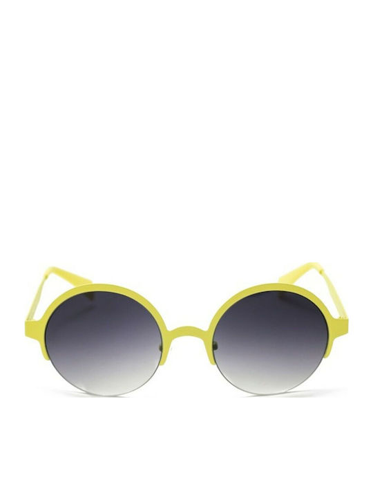 Italia Independent Unisex Sunglasses with Blue Metal Frame and Blue Lens 0027.027.000