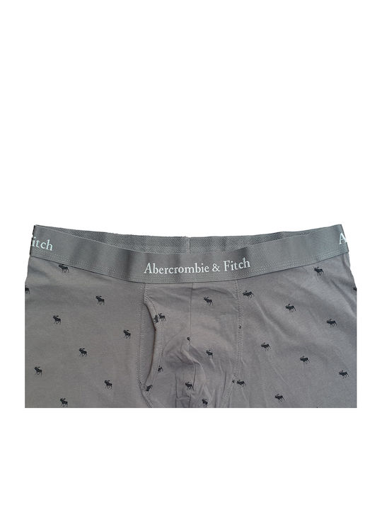 Abercrombie & Fitch Men's Boxer Gray with Patterns