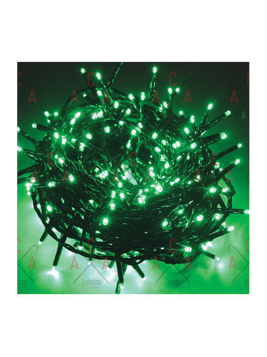 Programmable Christmas LED Light Green 3m Aca