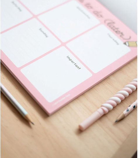 Grupo Erik Erik Pusheen the Cat Weekly Planner Pink 21x29cm
