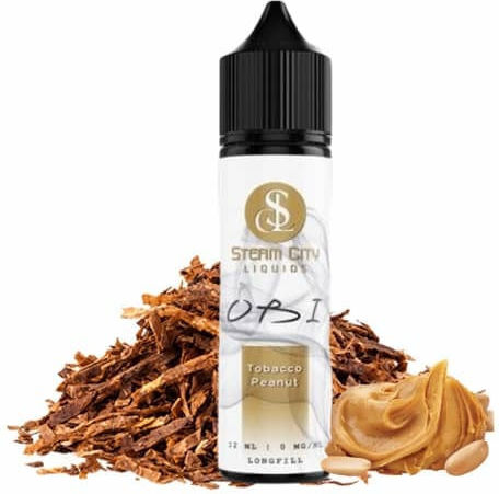 Steam City Flavor Shot OBI Tobacco Peanut 12ml/60ml 1pcs